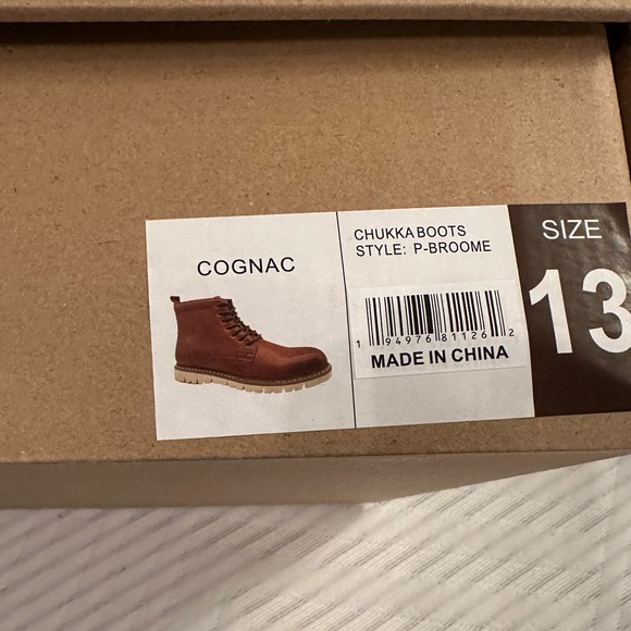 STEVE MADDEN/ men’s cognac style boots - Picture 4 of 9